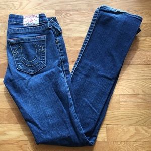 True Religion Johnny Medium Wash Denim Jeans